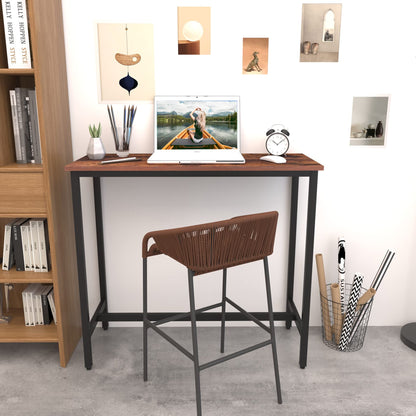 - KU Syang Bar Table | 100cm Breakfast Bar Side Table -