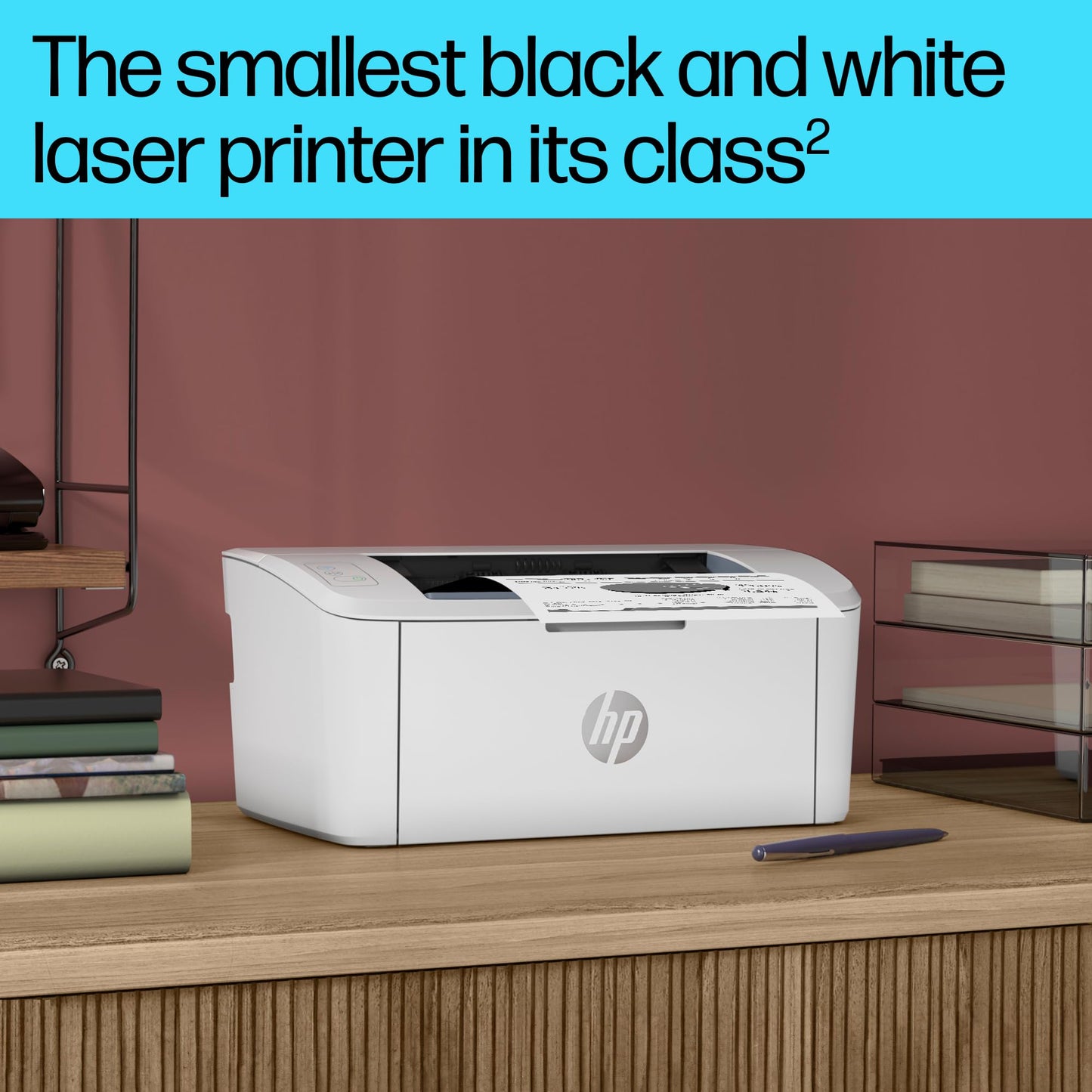 - HP LaserJet M110w Wireless Black & White Printer -