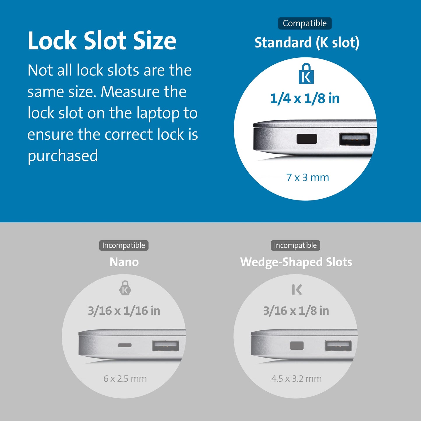 - Kensington Combination Cable Lock For Laptops and Other Devices -
