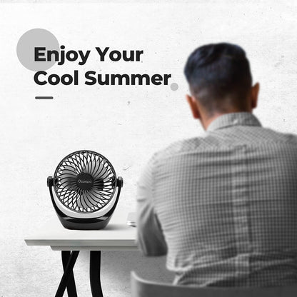 - OCOOPA USB Fan | USB Desk Fan Table Fan | Strong Airflow & Quiet Operation -