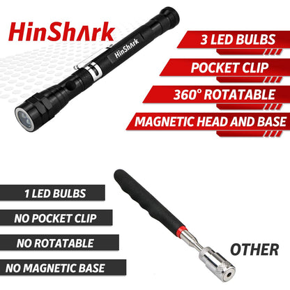 - Hinshark Gifts for Men | LED Magnetic Tool -