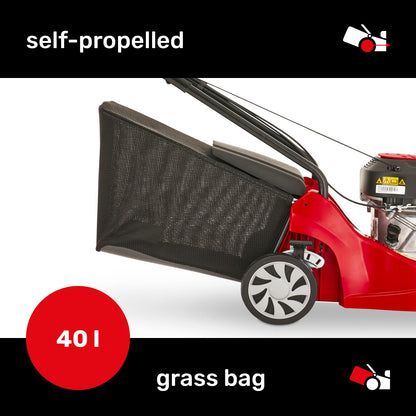- Mountfield SP41 Petrol Lawnmower | Self-Propelled | 39cm Cutting Width -