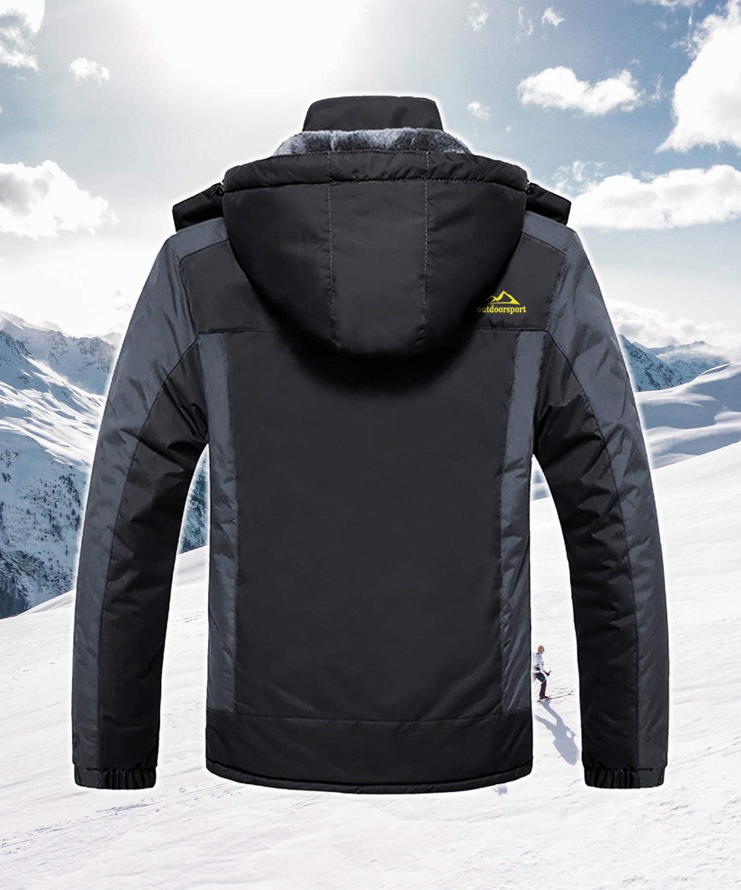 - TACVASEN Hiking Jackets | Waterproof Winter Jacket -