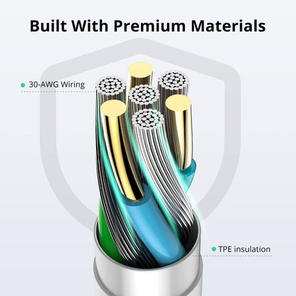 2Pack 1.8M Charger Cable [Apple MFi Certified] 6 Foot, 2.4A Lightning to USB Fast Charging Lead for iPhone 14 13 12 11 Pro Max XS XR X 8 7 6 Plus 5, iPad and iPod