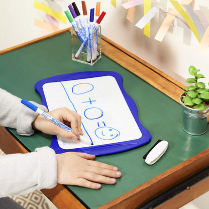 BIC Velleda 1721 Whiteboard Markers - Assorted Colours, Pack of 4, Dry Erase Pens for School or Office