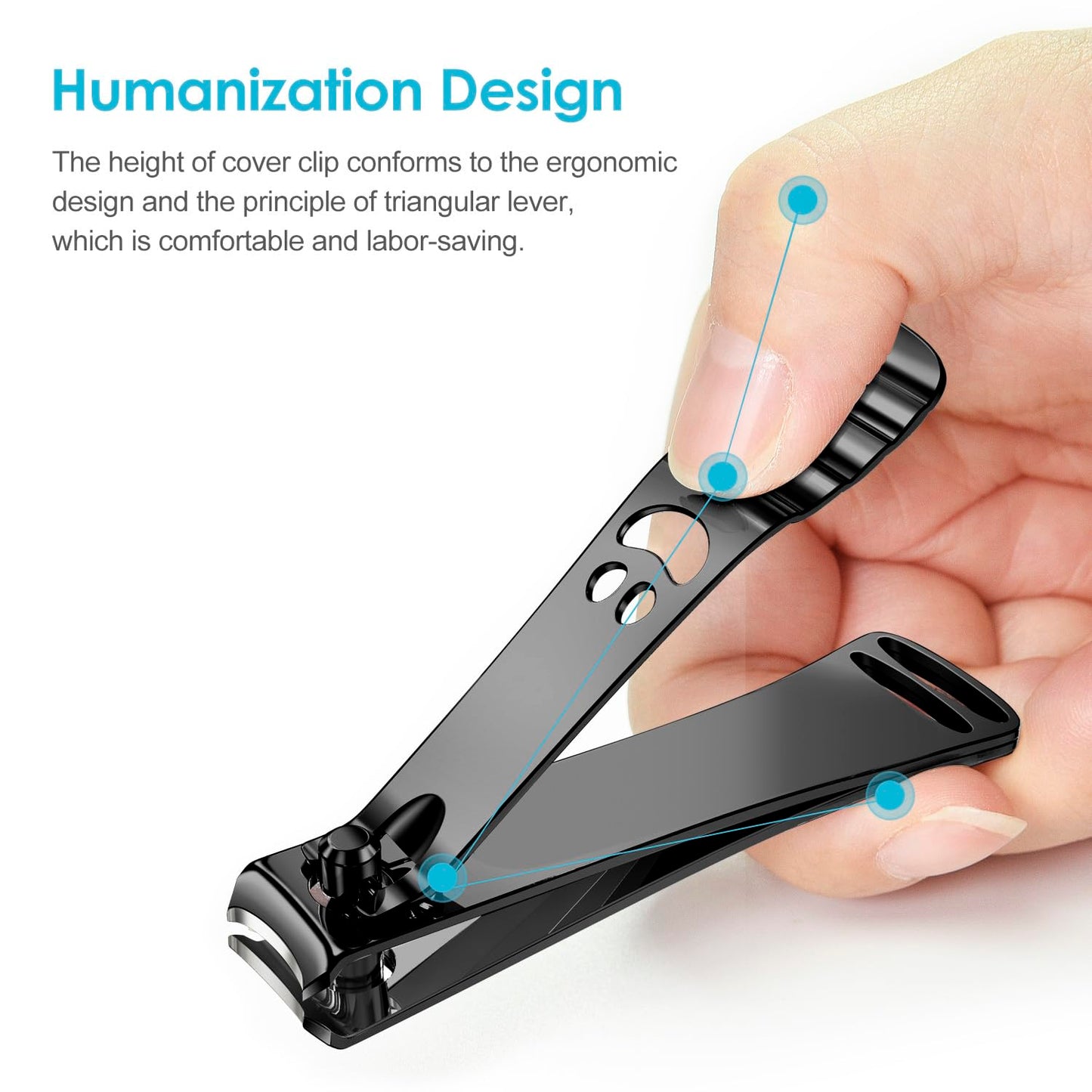 - Longzon Nail Clippers | 2 Pack Nail Clipper Set | Stainless Steel Nail Cutter -