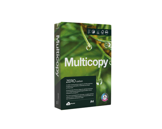 - Multicopy Zero A4 80gsm Printer Paper | 1 Ream (500 sheets) -
