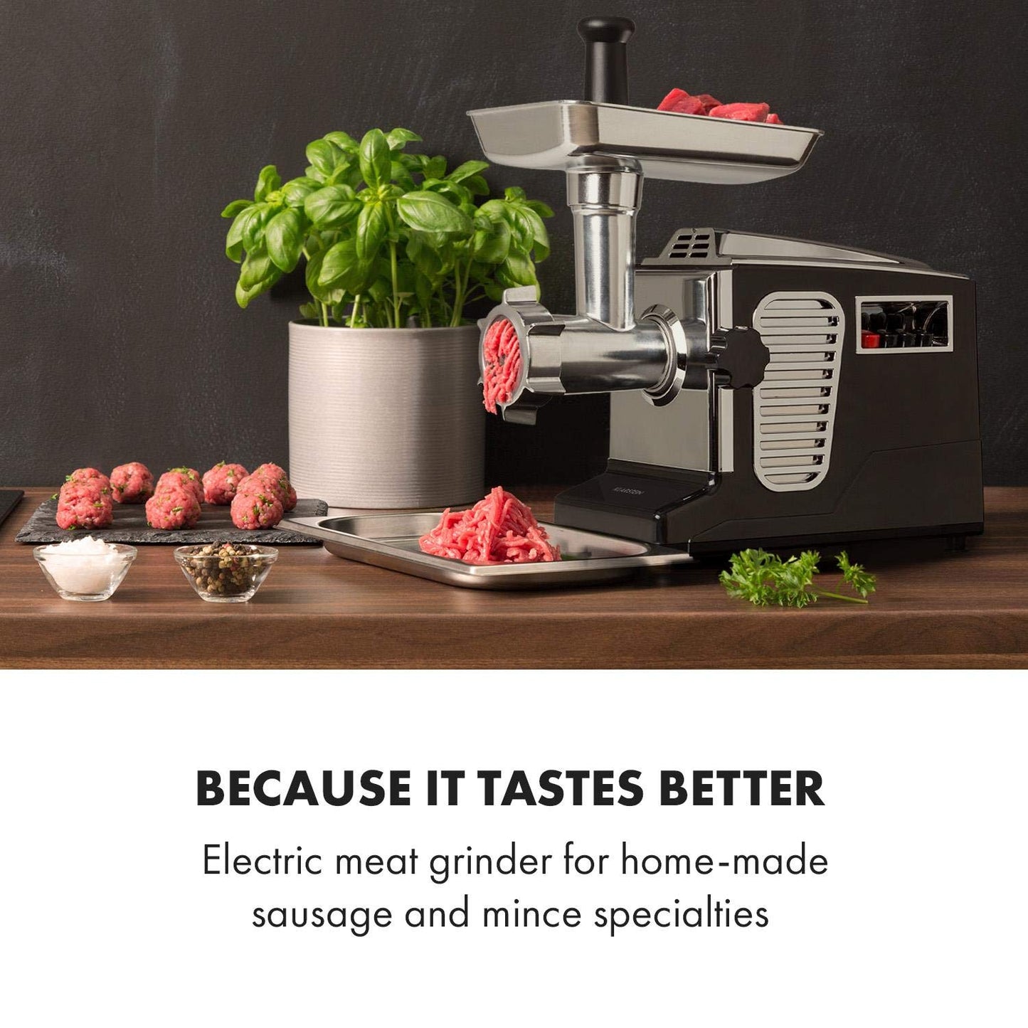 - Klarstein Kraftprotz | Electric Meat Grinder -