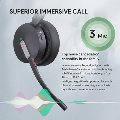 - Yealink BH70 Wireless Bluetooth Headset with Microphone