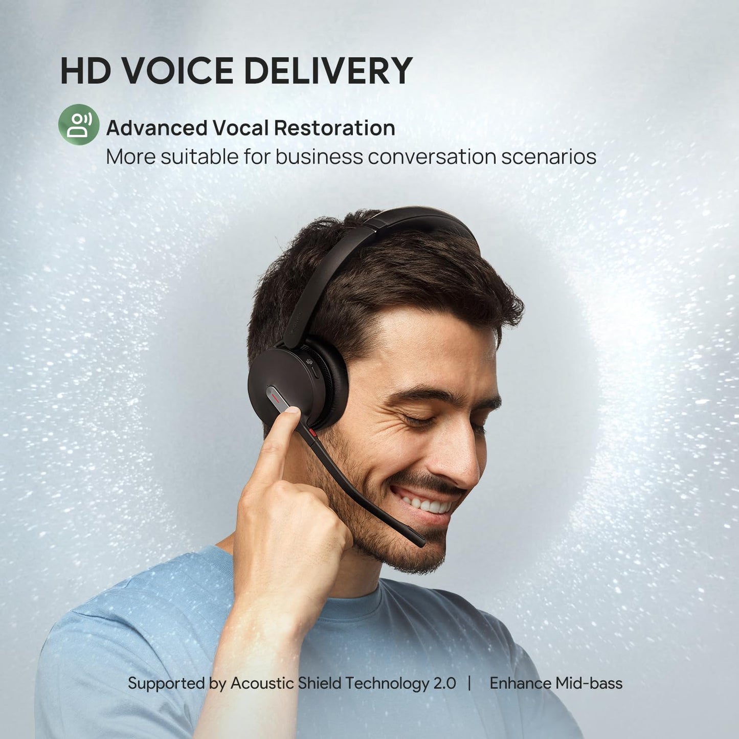 - Yealink BH70 Wireless Bluetooth Headset with Microphone