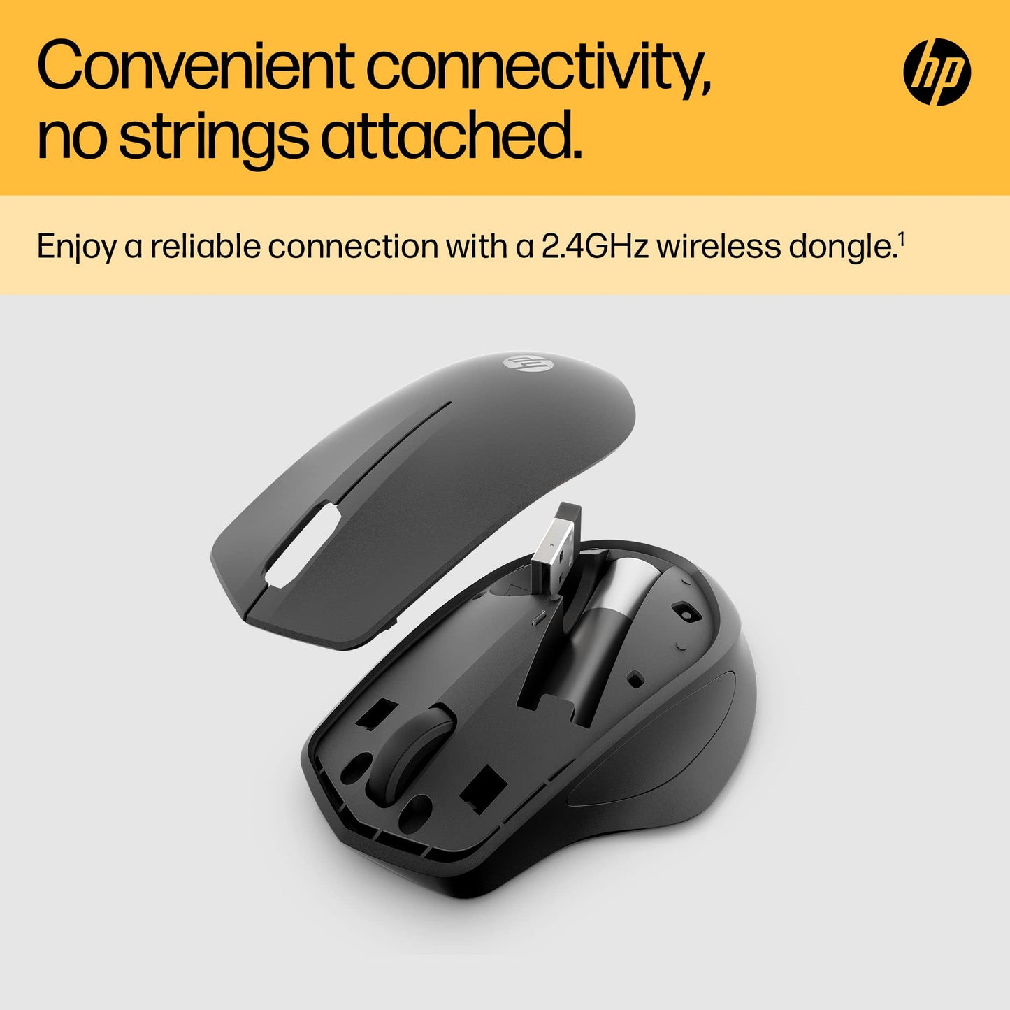 - HP 280 Silent PC Wireless Mouse | HP Blue Optical Technology -