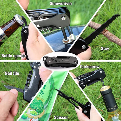 - HONZIN Swiss Style Multi Function Pocket Knife -