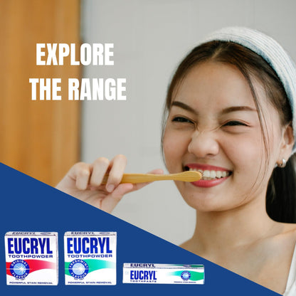 - Eucryl Freshmint Toothpowder | Tooth Whitening Powder | Powerful Stain Remover -
