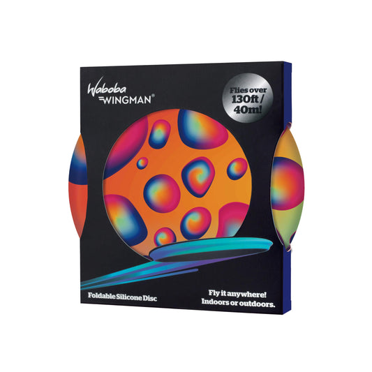 - Waboba Original Wingman Foldable Silicone Disc-Fly Straight and Far