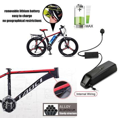 - Hyuhome Electric Bikes | Magnesium Alloy Ebikes Bicycles | All Terrain | 26" 36V 13Ah Removable Lithium-Ion Battery -