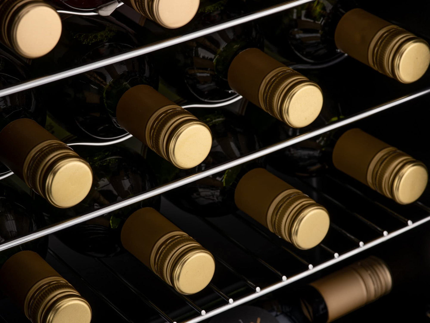 - Subcold Viva20 LED | Table-Top Wine Fridge Black | 3-18°C | 20 Bottle Capacity -