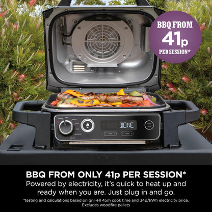- Ninja Woodfire Electric BBQ Grill & Smoker | 7-in-1 Outdoor Grill & Air Fryer -
