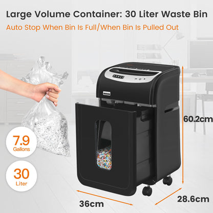 - VidaTeco Mirco-Cut Paper Shredder Heavy Duty -