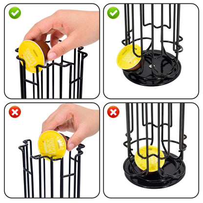 - SYSYLY | Coffee Capsule Holder | Compatible with Dolce Gusto Pods (24pcs) -