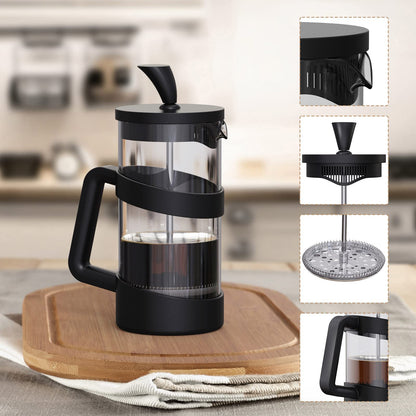 - RAINBEAN 2 Cup Cafetiere Coffee Press | French Press Maker for Filter Coffee -