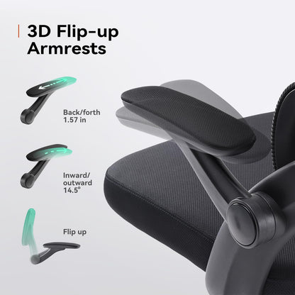 - SIHOO M102C Ergonomic Mesh Office Chair | High Back Desk Chair | 3D Armrests -