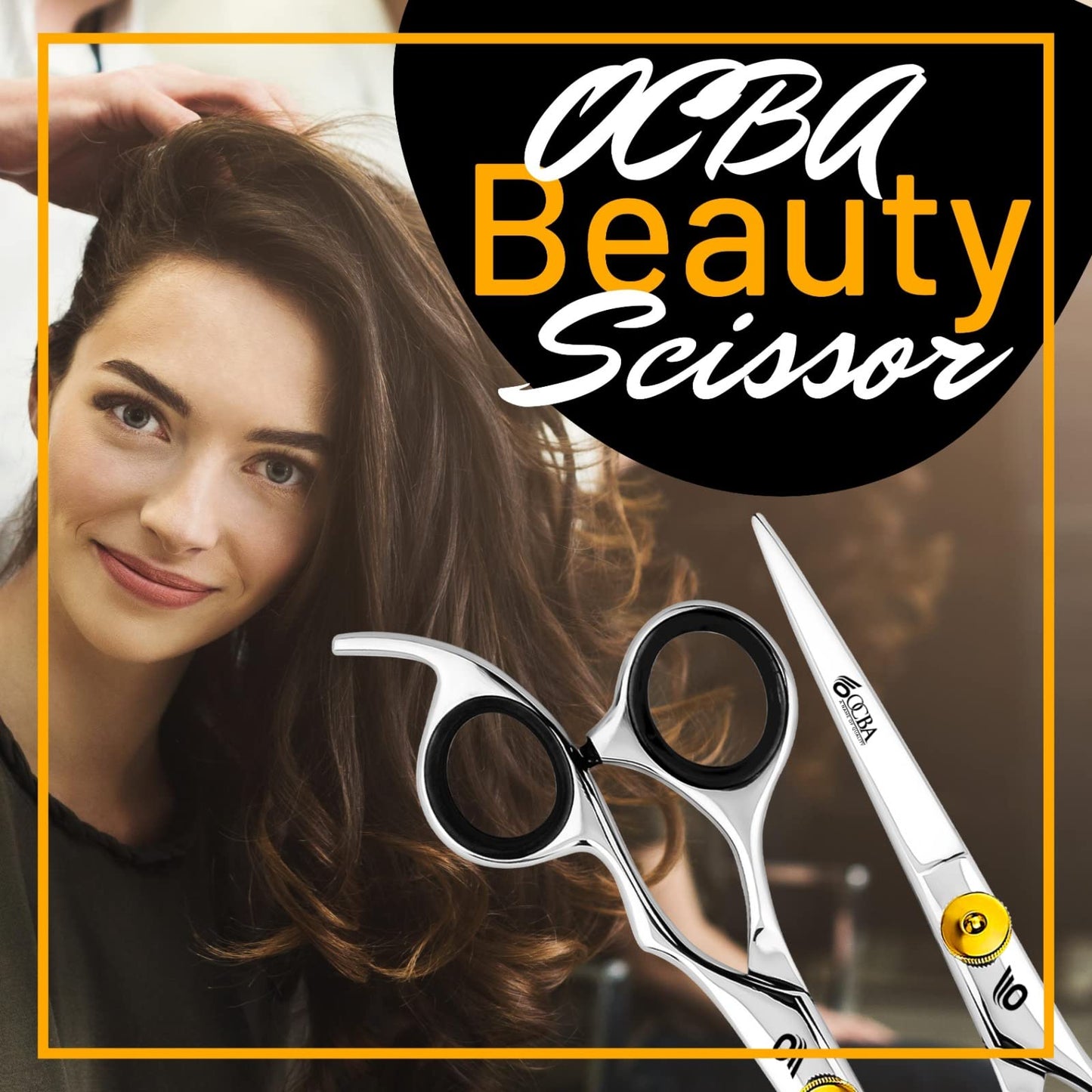 - OCBA Professional Hairdressing Scissors | Barbers & Hairdressers | 6" -