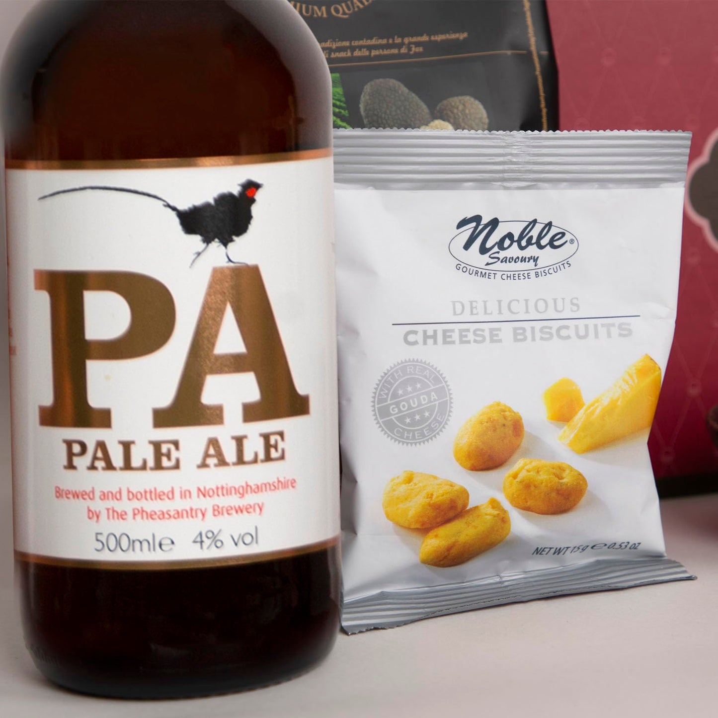 - Fathers Day Craft Beer and Snacks Hamper Gift Box for Dad –