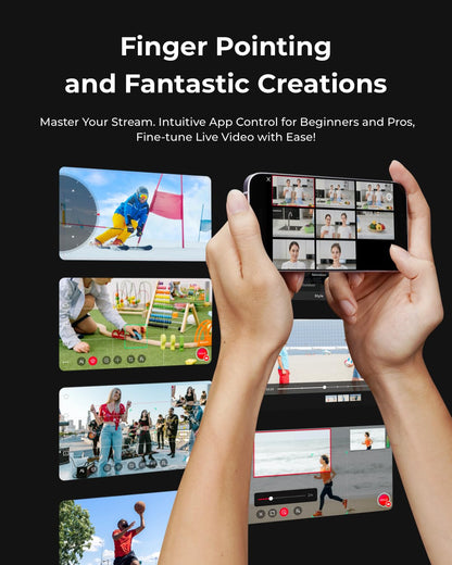 - OBSBOT Tail Air Streaming Camera 4K | AI Tracking PTZ Camera with NDI -