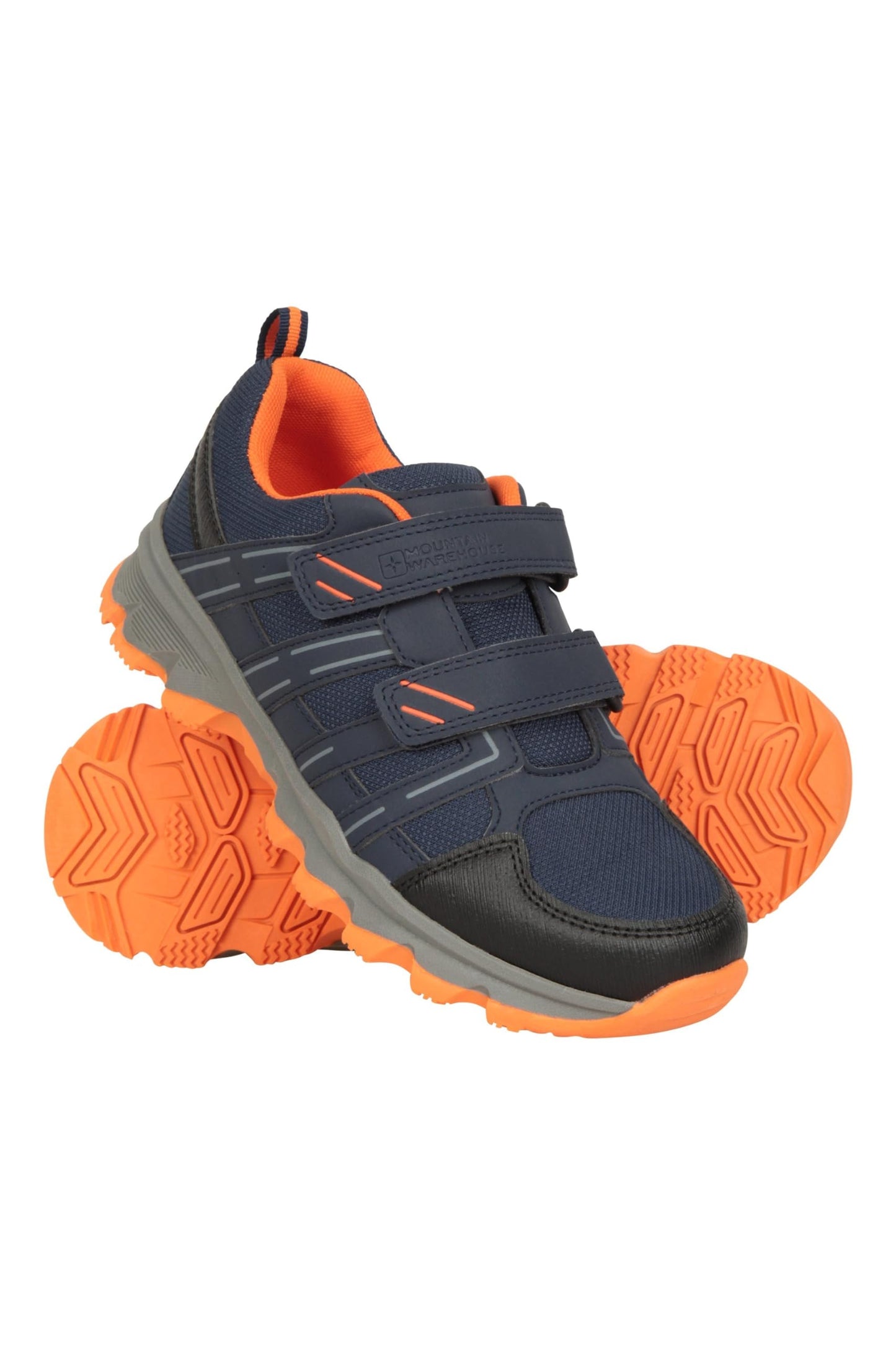 - Mountain Warehouse Cannonball Kids Walking Shoes | Lightweight & Soft Suede & Textile Sneakers with Ankle Support –