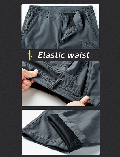- Men's Outdoor Hiking Trousers | Quick Dry | Lightweight | Thick Fleece -