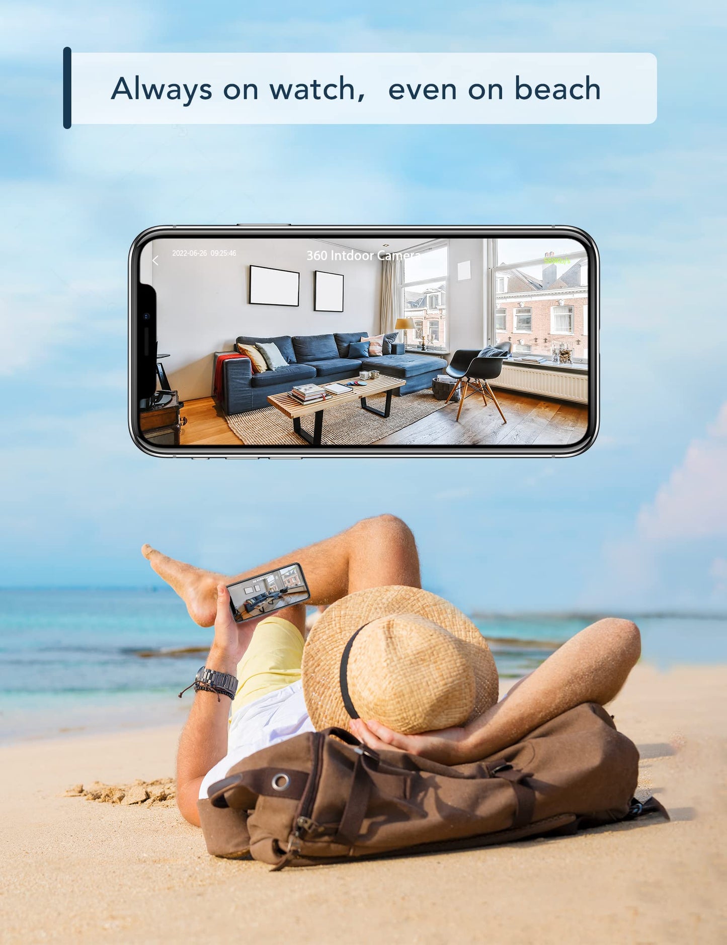 - GNCC Indoor Camera | Security Camera | 1080P Cameras House Security -