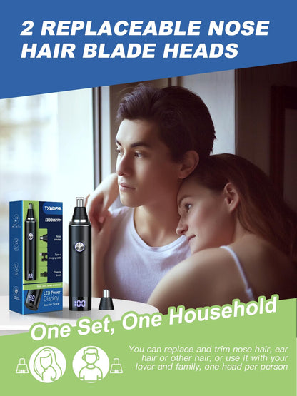 - Rechargeable Nose Hair Trimmer for Men | 2024 Upgrade -