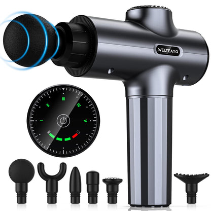 - Massage Gun | WELTEAYO Muscle Gun | Deep Tissue | Quiet Professional Handheld -