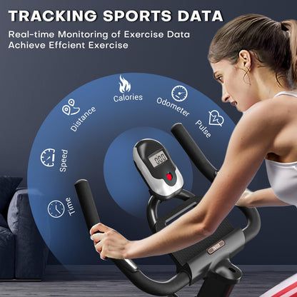 - DMASUN Indoor Exercise Bikes For Home Gym | Use with LCD Display -