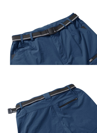 - EKLENTSON Shorts for Men |Quick Dry Cargo Shorts | Outdoor Elastic Waist Lightweight Hiking Shorts -