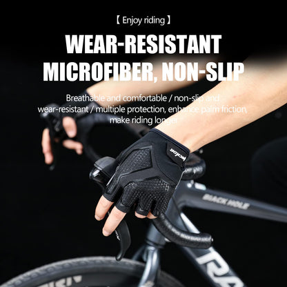 - KynciLOR Cycling Gloves | Bike Gloves for Men | Breathable Fingerless Mountain Bike Gloves -