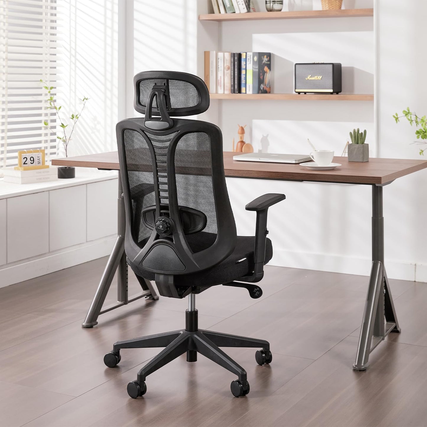 - Magic Life Ergonomic Office Chair | 4 Gear Adjustable Home Desk Chair -