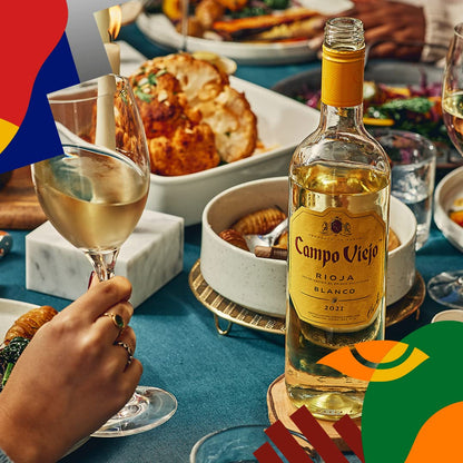 Campo Viejo Rioja Blanco White Wine, 6 x 75 cl (Case of 6)