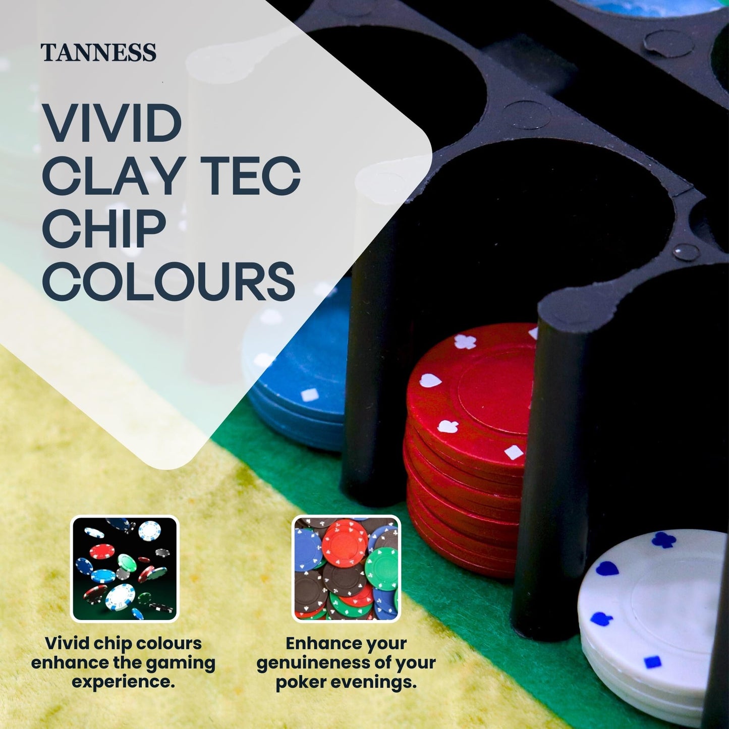- Tanness 200 Pcs Poker Set | Casino Texas Holdem Poker Set | Black Jacks Game -