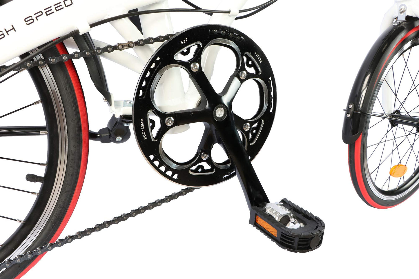 - ECOSMO 20" Lightweight Alloy Folding City Bicycle Bike | 12kg -