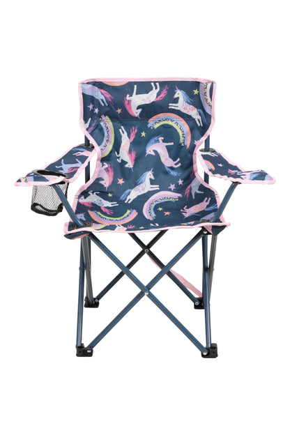 - Mountain Warehouse Patterned Mini Folding Chair | Lightweight & Durable Camping Seat -
