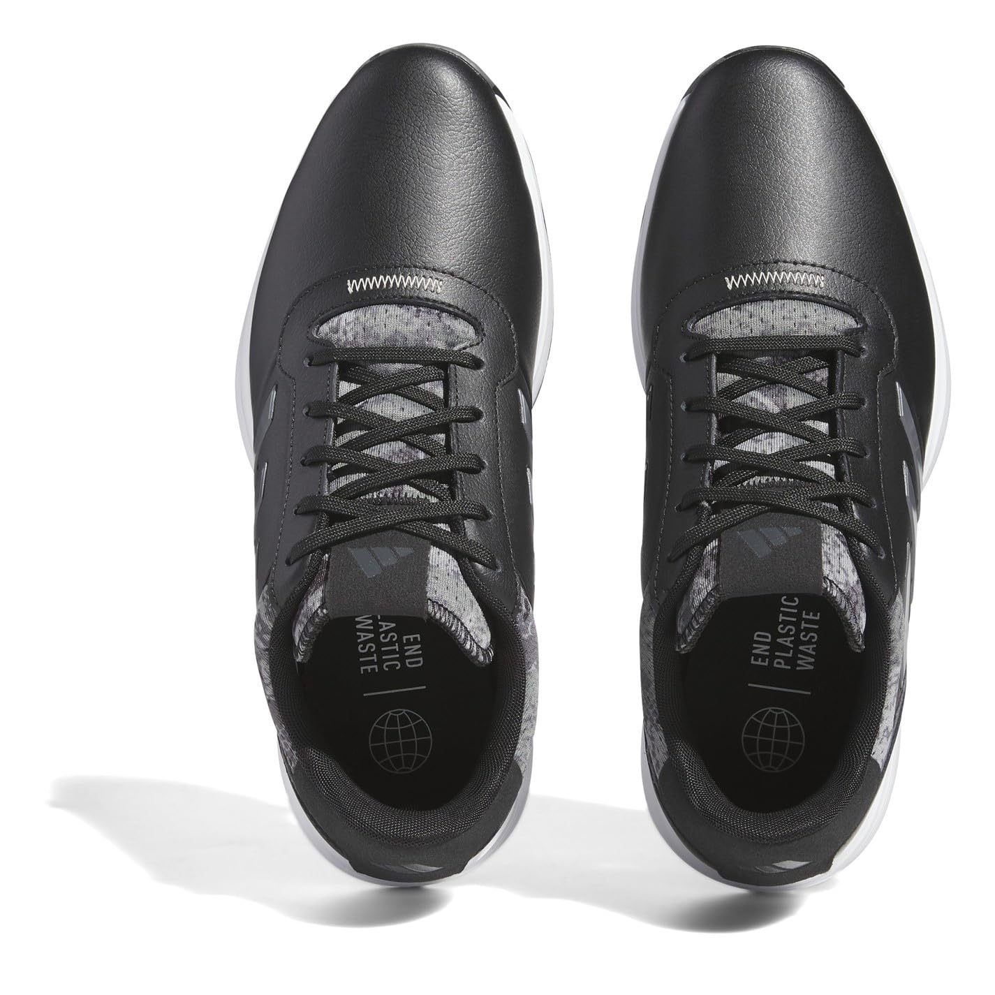 adidas Mens S2G SL Golf Shoes Black/Grey/Silv 8