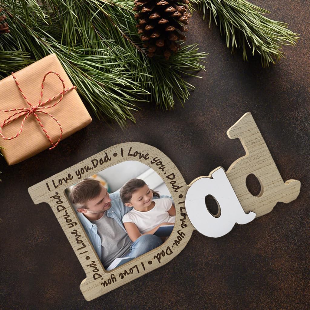 - KAKOLOPT Dad Picture Frames |  Personalised Photo Frames -