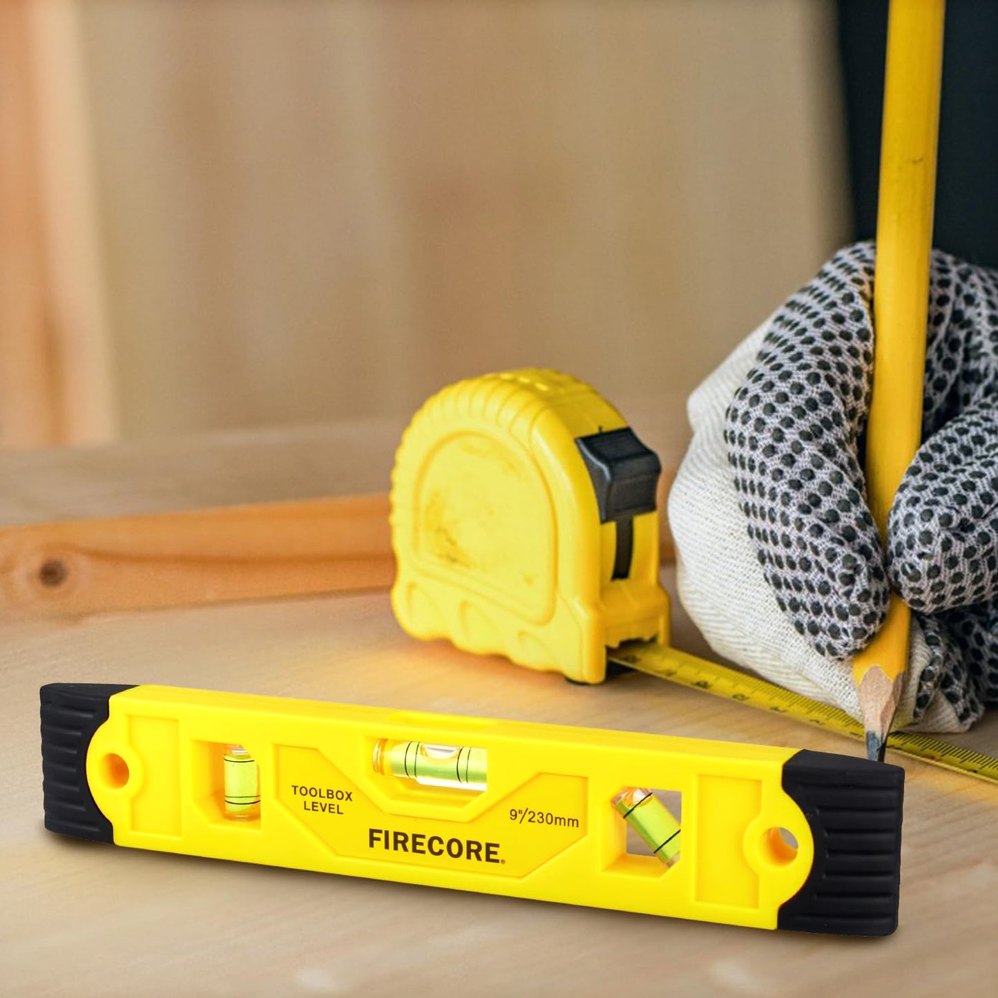 - Spirit Level | Firecore Small Spirit Level | Level Tool | Magnet Torpedo Level with 3 Bubble -