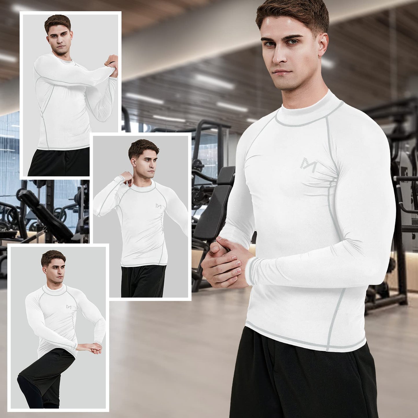 - MEETYOO Men’s Compression Base Layer -
