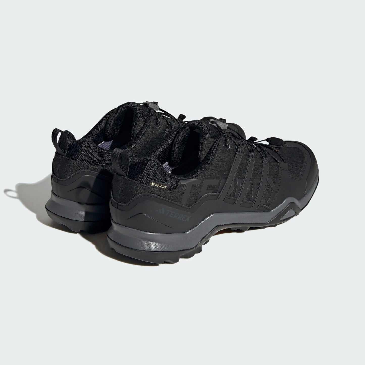 adidas Men's Terrex Swift R2 Gore-TEX Hiking Shoes Sneaker, Core Black/Core Black/Grey Five, 9 UK