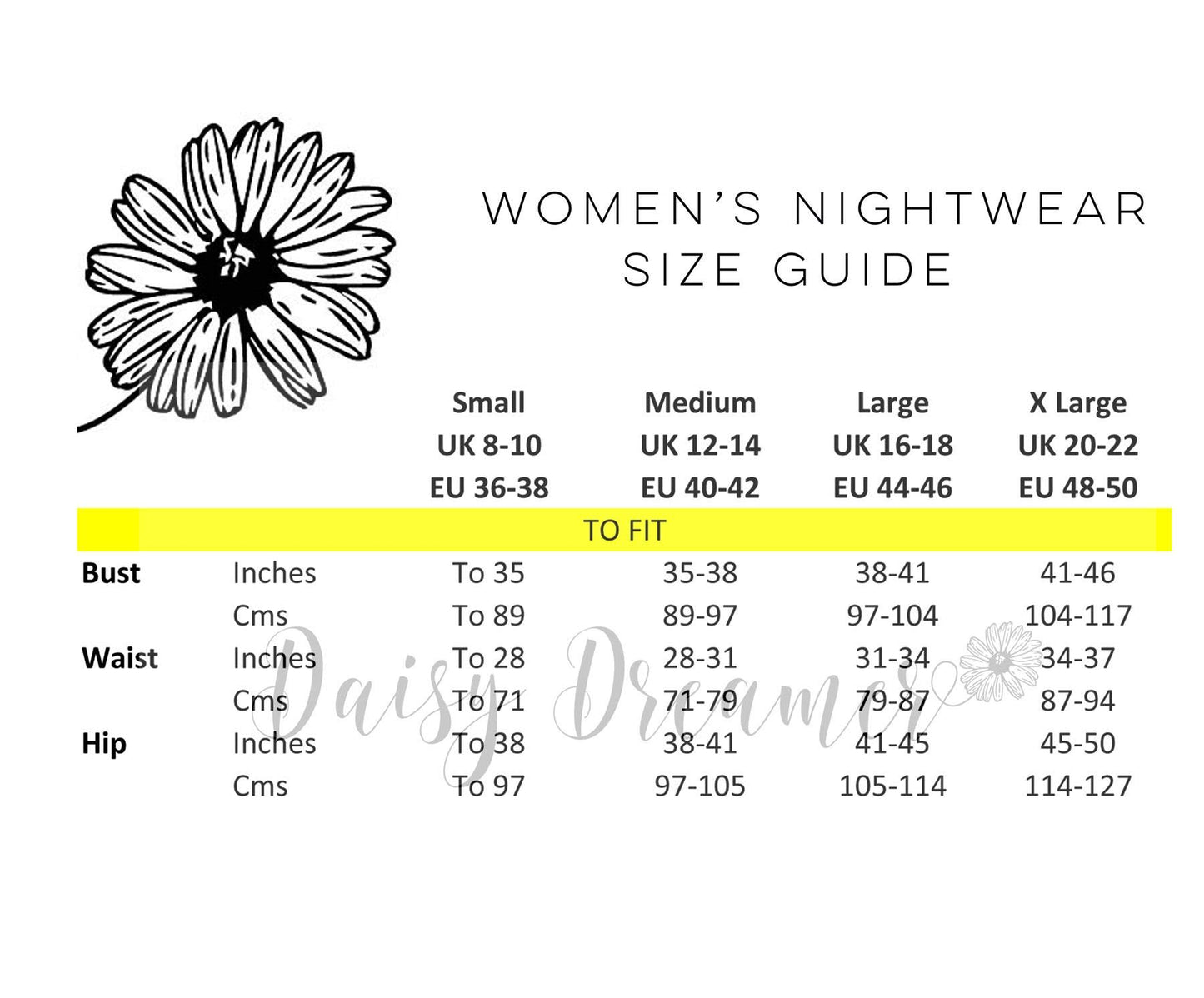 Daisy Dreamer Womens Robe Luxury Terry Towelling 100% Cotton Dressing Gown Bathrobe Highly Absorbent Ladies Hooded Bath Wrap, White 12-14