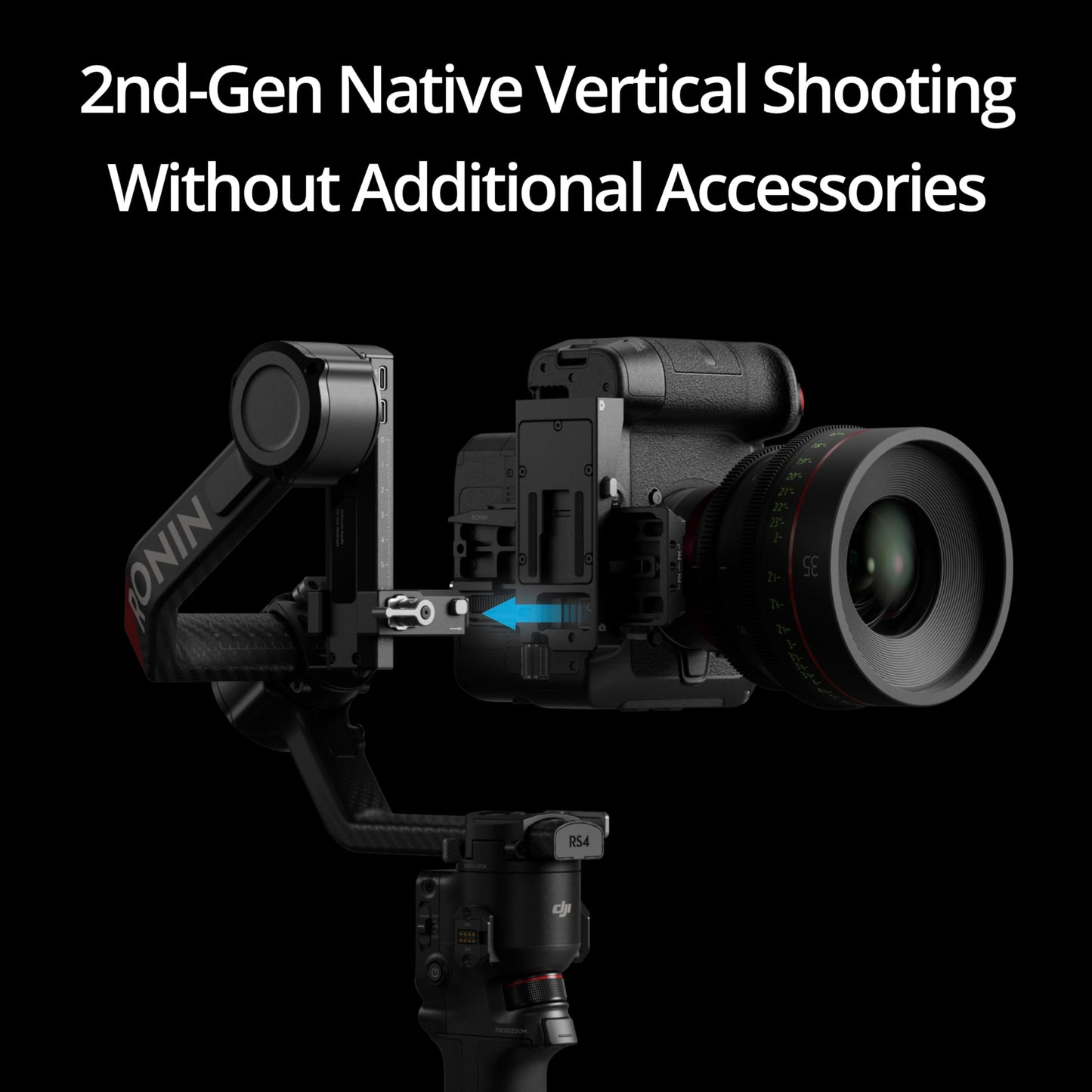 - DJI RS 4 Pro, 3-Axis Gimbal Stabilizer For DSLR & Cinema Cameras | Canon/Sony/Panasonic/Nikon/Fujifilm -