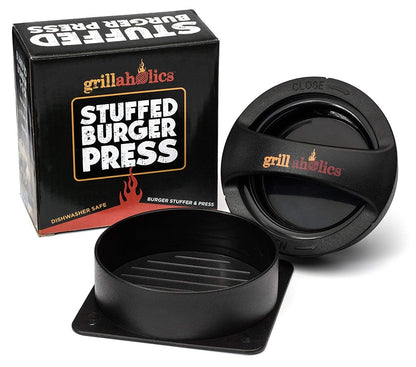 - Grillaholics Stuffed Burger Press and Hamburger Maker -