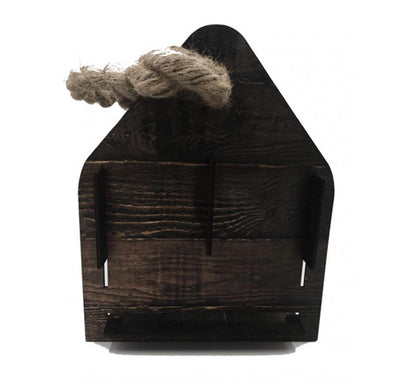 - Generisch Beer Carrier | Wooden Beer Crate Bottle Holder | Personalised Bottle Basket 6 Bottles -